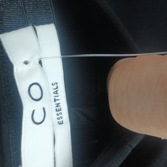 CO Collection Essential Black Pleated Dress Pants Elastic Waist Size XS NWT - Picture 6 of 15